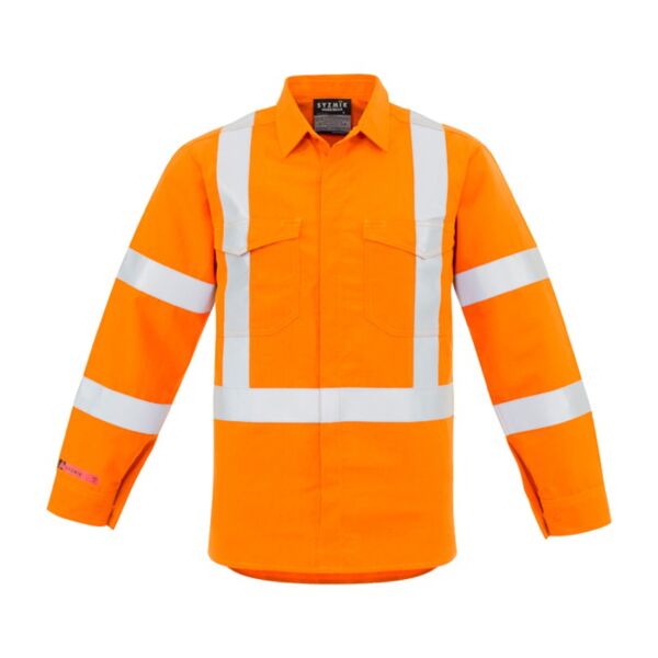 Syzmik Mens X Back Taped Shirt BIZ-ZW137 Mens X Back Taped Shirt Thumbnail